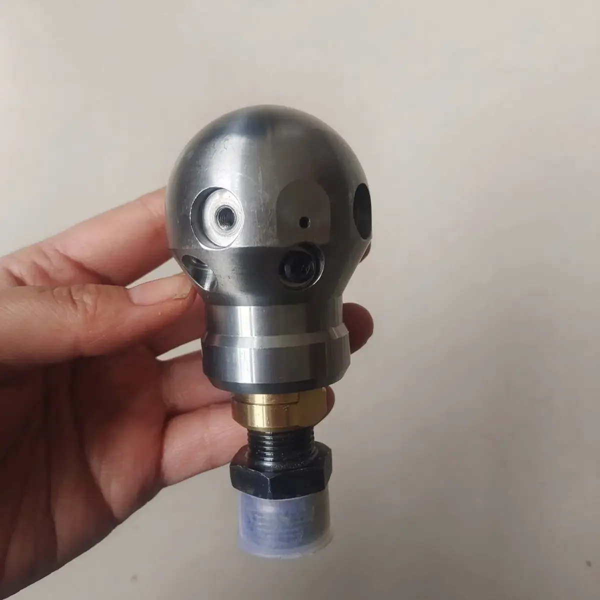 

Нож для ногтей Rioolreiniging mondstuk wrattenzwijn hogedruk wassen WT-3/8 Roterende Bal sferische jetter mondstuk
