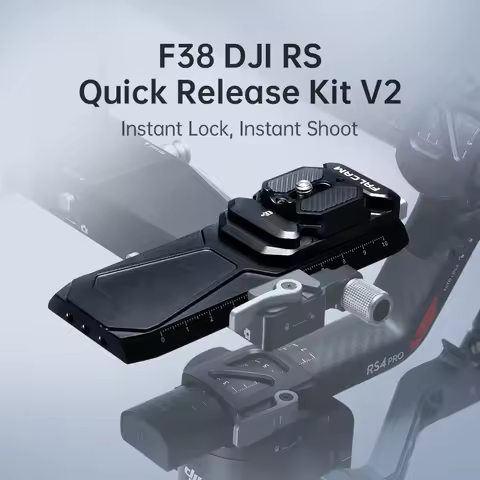 FALCAM F38 DJI RS Quick Release Kit V2 Seamless Multi-Device Switch for DJI RS4 / RS4 Pro / RS3 / RS3 Pro / RS2 / RSC2 Camera