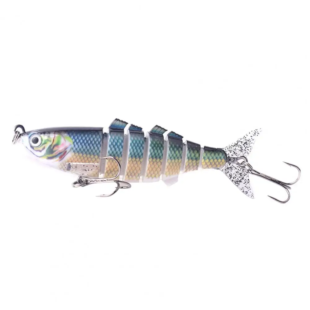 Fishing Lure 11cm/25.5g Helpful multi-section design Durable Sinking Lure Multi Jointed Wobbler Swimbait fishing ground