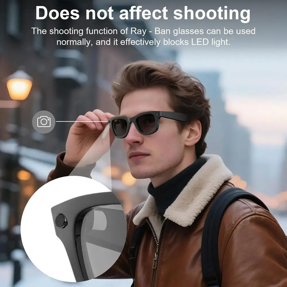 For Meta2 Meta1 Smart Glasses Accessories Shading Sticker,Privacy Ear Light Amplifier,Anti-glare Tips Baffle,Charger C3C3