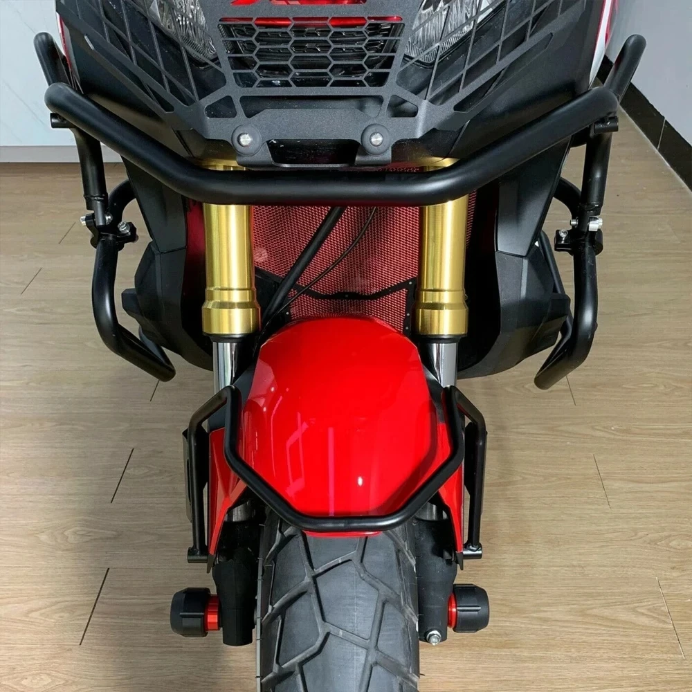 

For Honda XADV750 Forza X ADV 750 2017-2023 Front wheel Bumper Motorcycle Mudguard Fender Guard Crash Bar Fiairings Protector