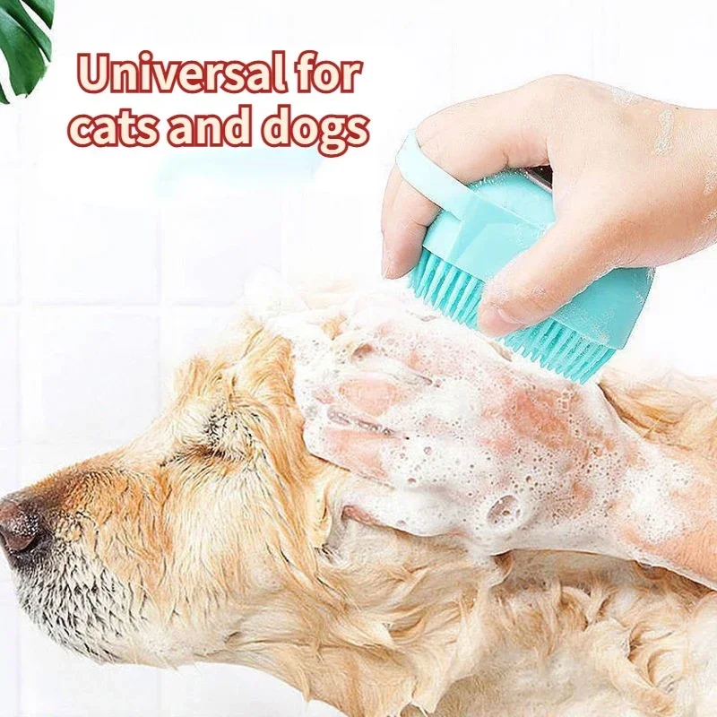 Silicone Pet Bath Massage Glove 2
