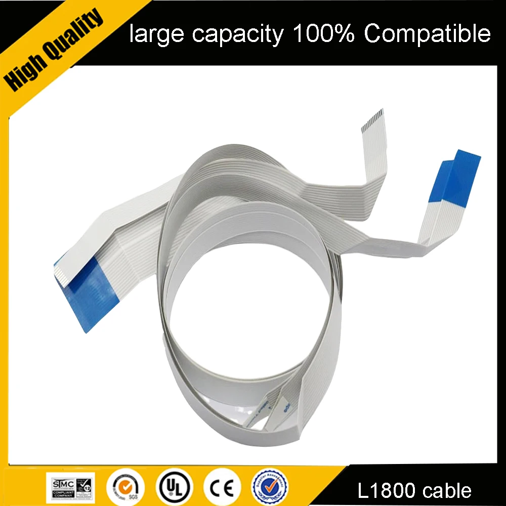 

5 items Printhead Print Head Cable Flex for Epson R1390 L1800 1500W R1400 R1410 R1430 R1500 R260 R360 R380 R390 RX580 RX590