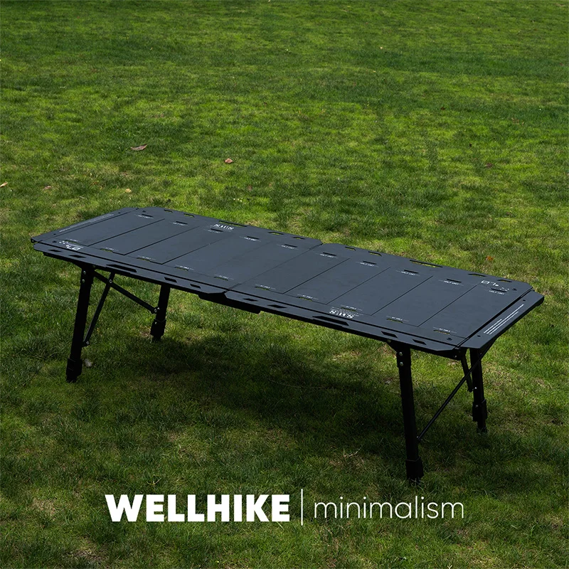 WELLHIKE Открытый SWS 5-одиничный стол IGT Алюминиевый многофункциональный складной стол Расширяемые ножки стола Кемпинг Барбекю Eqiupment