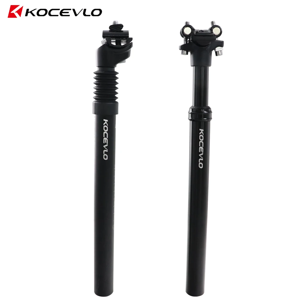 KOCEVLO Seatpost Suspension Dropper Mtb 27 2 Bicycle Seat Post Hanging Saddle Tube 30.9 With Shock Absorber Saddle Mountain Bike