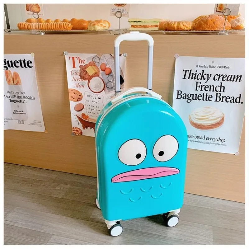 

Hangyodon My Melody Anime Kawaii Sanrio Storage Case Cute Cartoon 20 Inch Popular Trolley Suitcase Trolley Box Gifts Toys