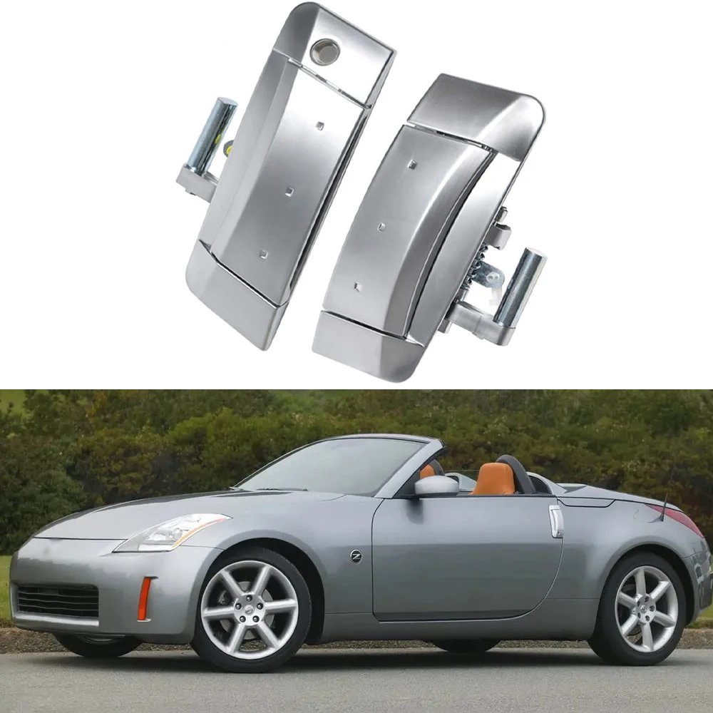 

Suitable for Nissan 350Z 2003-2009 manija de puerta Exterior izquierda derecha Reemplazo 80607-CD41E 80606-CD01E