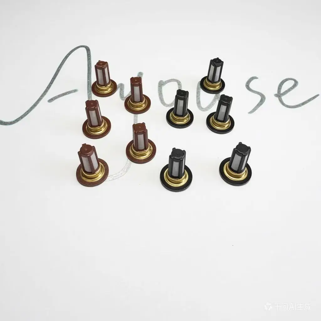 

100 Pieces Fuel Injector Filter 6mm Copper Oring for Honda Car Accessories Injection Repair Kits