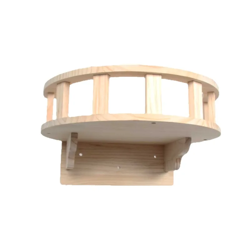 Cat cage hanging nest Solid wood  nest  hanging  nest Platform springboard