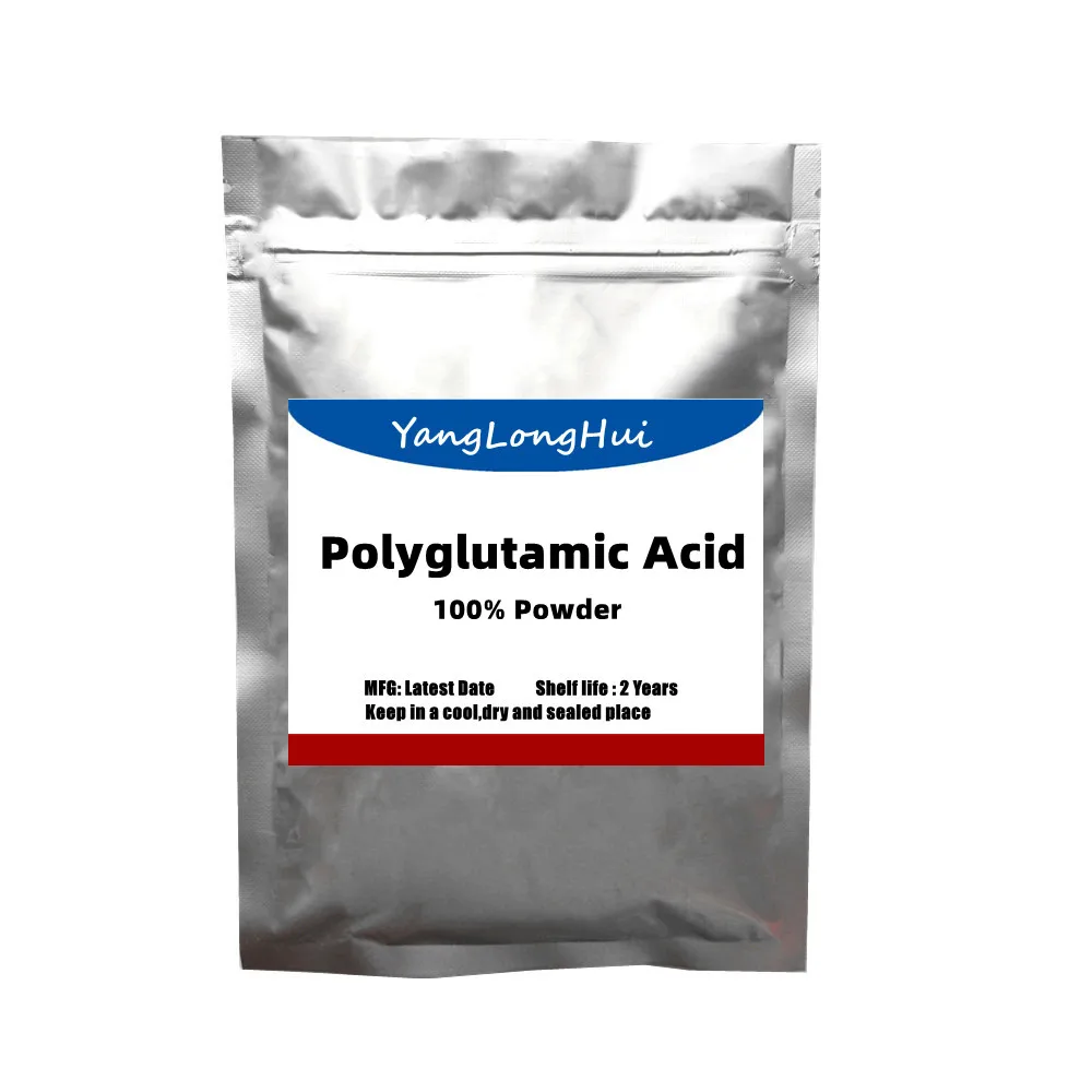 

Best 100% Polyglutamic Acid Powder,PGA for Skin Moisturizing and Whitening Inhibit Melanin,Resist Wrinkles,Poly-L-glutamic Acid