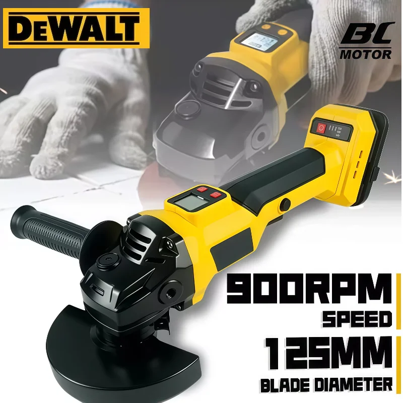 

Бесщеточная угловая шлифовальная машина Dewalt с 3 скоростями, аккумуляторная, для резки и обработки дерева, совместима с аккумуляторами Dewalt 20V.