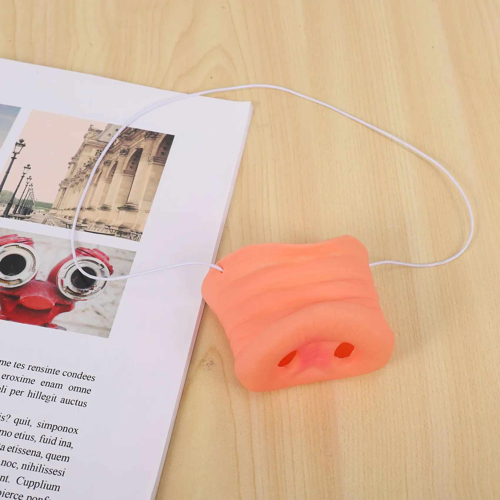 

Pig Nose Band Costume Rubber Snout Adult Child Halloween Funny Tricks Gifts