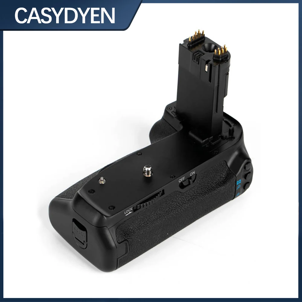 Battery Grip Pack Holder For Canon EOS 70D 80D DSLR Camera LP-E6 Replacement Power As BG-E14