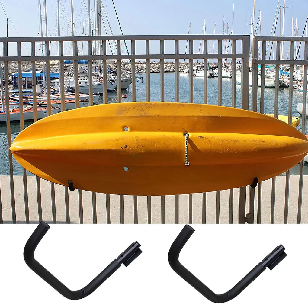 2 Pieces Kayak Paddle Board Storage Rack 45KG Heavy Duty Surfboard Support Mount Carrier Anti-scratched Holder Indoor