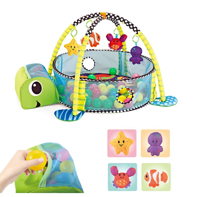 Portable Large Baby Gym Play Mat Development Baby Multifunctional Capet Play Baby Gym Mat Fitness Frame Crawling Blanket
