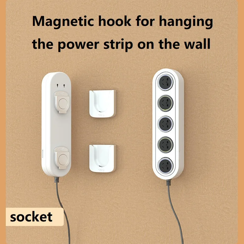 Soporte magnético fuerte para Control remoto, soporte de pared para TV, gancho para ventilador, ganchos magnéticos (1 par)