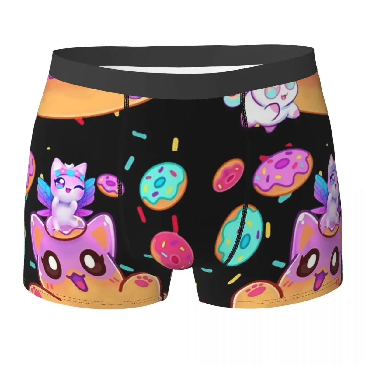 Boxer Underpants Shorts Aphmau Meow Plushies Anime Cats Panties Men Soft Underwear for Homme Man Boyfriend Gifts