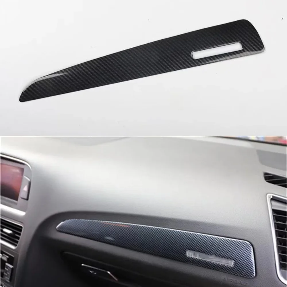 

ABS Car Styling For Audi Q5 2010-2018 LHD RHD Passenger Seat Dashboard Decoration Strips Trim Auto Moldings