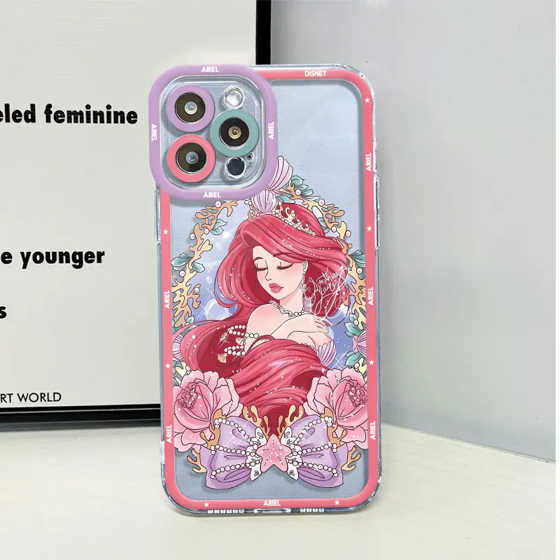 เคสการ์ตูนเจ้าหญิงดิสนีย์สำหรับ Honor X8 4G 90 Lite X9a 5G X8a X8ฝาครอบนิ่มโปร่งใส