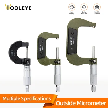 External Micrometer Set – Precision Mechanical Outside Micrometer Gauge Kit for Accurate Machining & Measurement 1