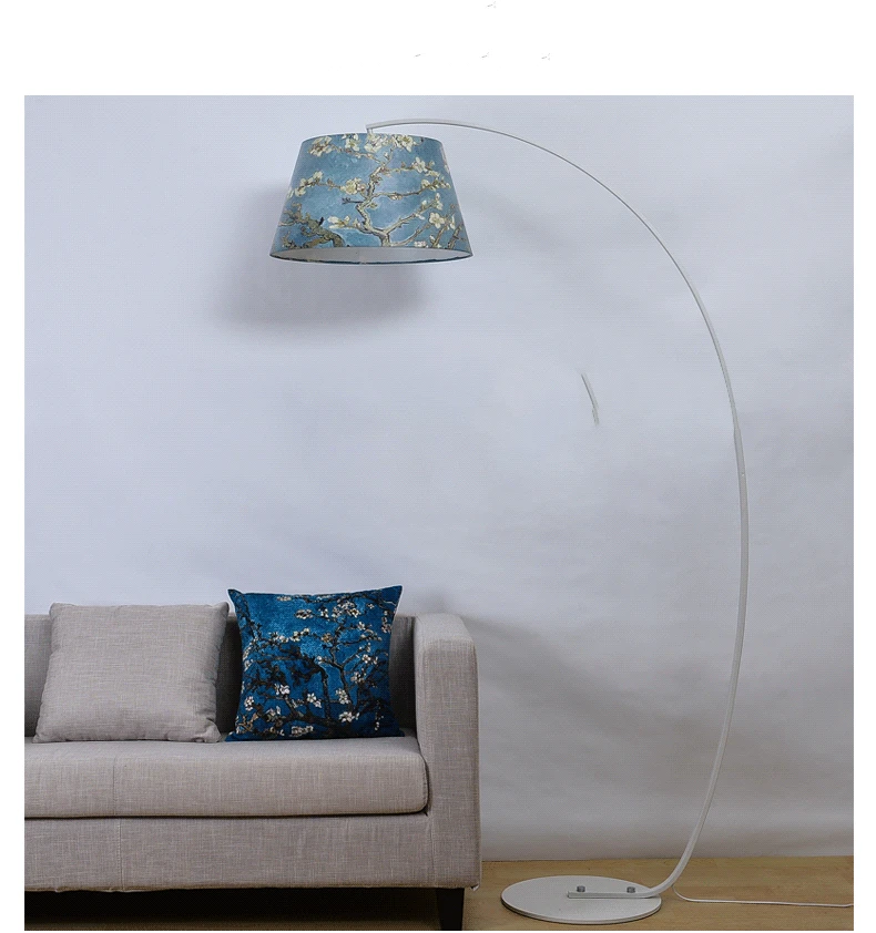 Lámpara de pie moderna de arco metálico, E27, diseño de pantalla negra, 180 cm de alto para iluminación de sala de estar/dormitorio