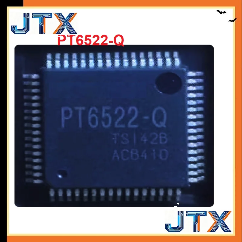 5PCS/LOT LQFP64 PT6522-Q PT6522Q PT6522