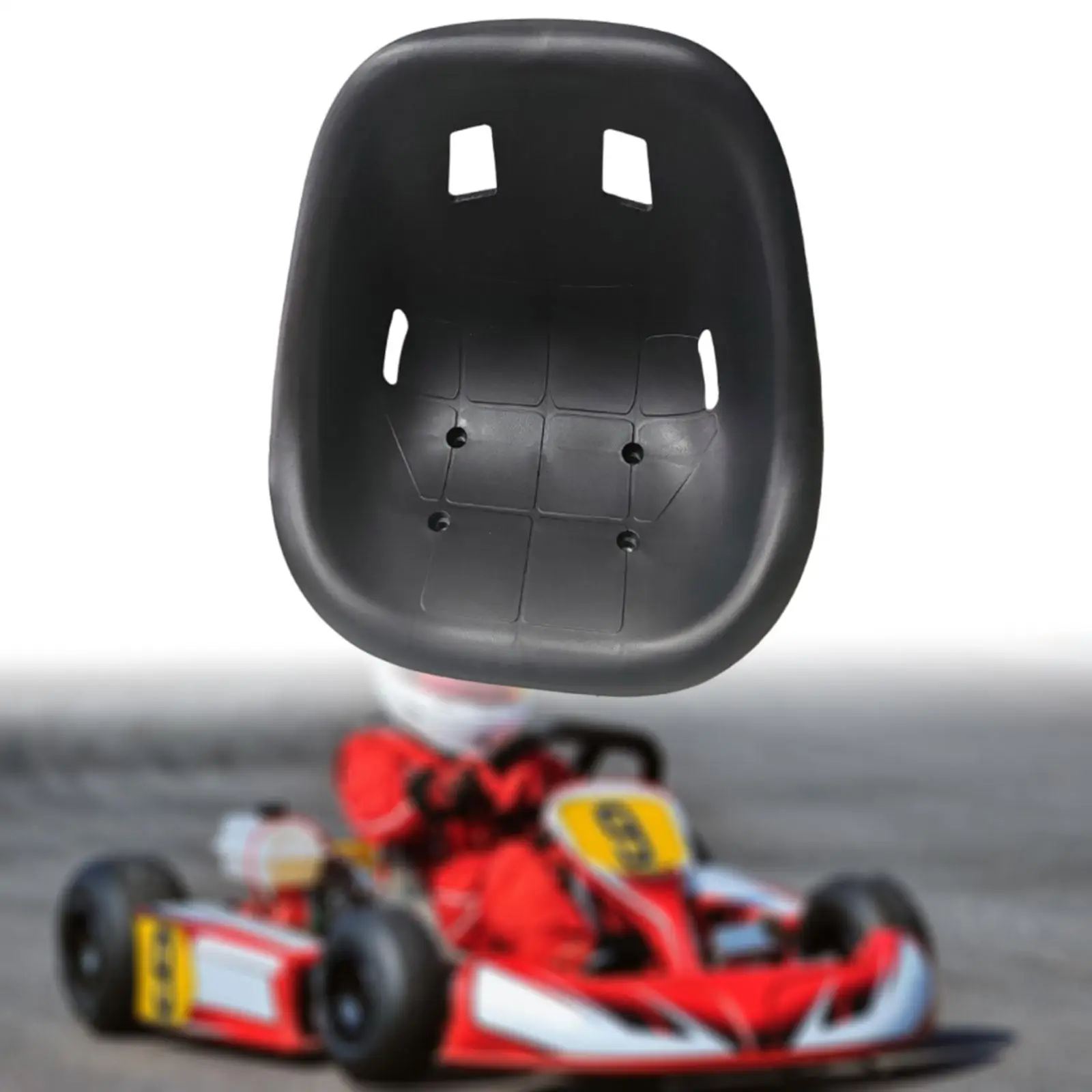 Go Kart Seat Backrest Saddle Go Kart Part Easy Installation for Four Wheel Motorcycle, ATV, UTV, Drift Trike, Balancing Vehicle