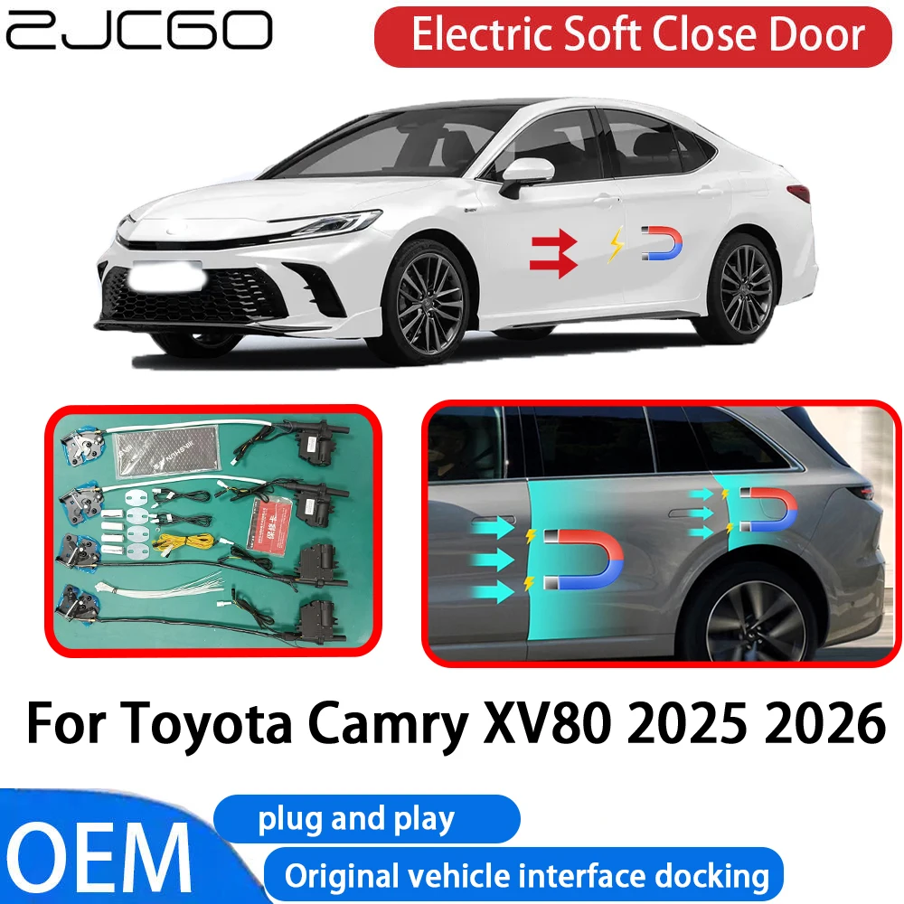 

for Toyota Camry XV80 2025 2026 Car Automatic Electric Soft Close Door Closer System OEM Plug and Play Comfort Closing