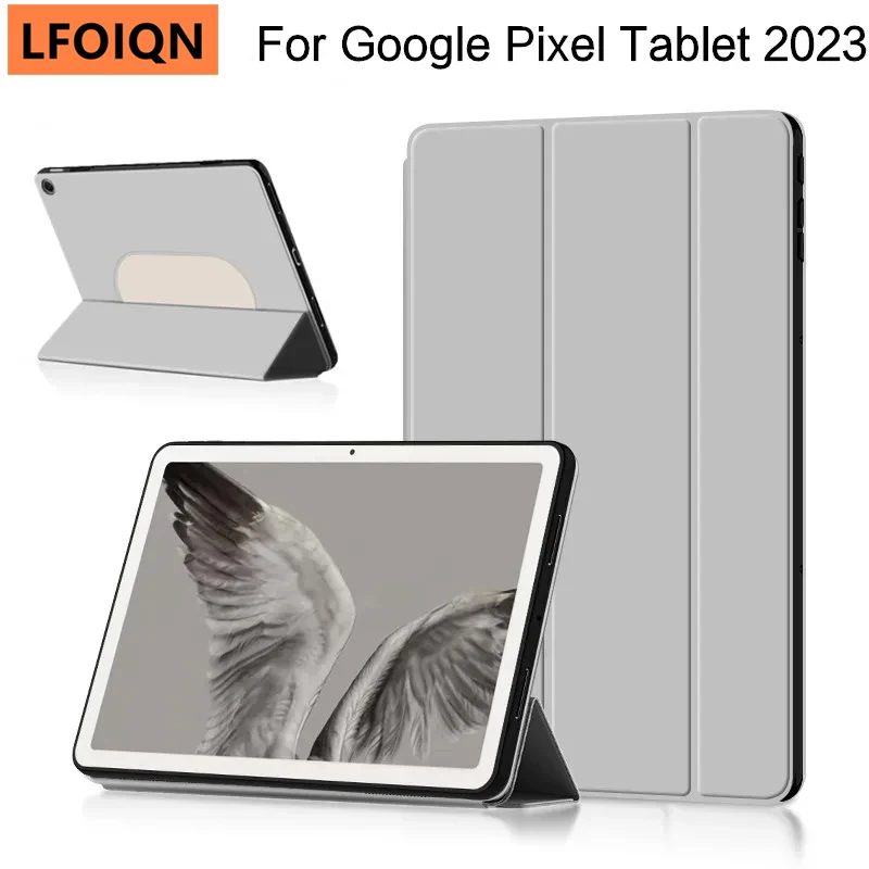 Case for Google Pixel Tablet 2023 11' PU Leather Tri-Folding Stand Case Cover for Google Pixel 11' GTU8P Tablet 2023 Funda Case