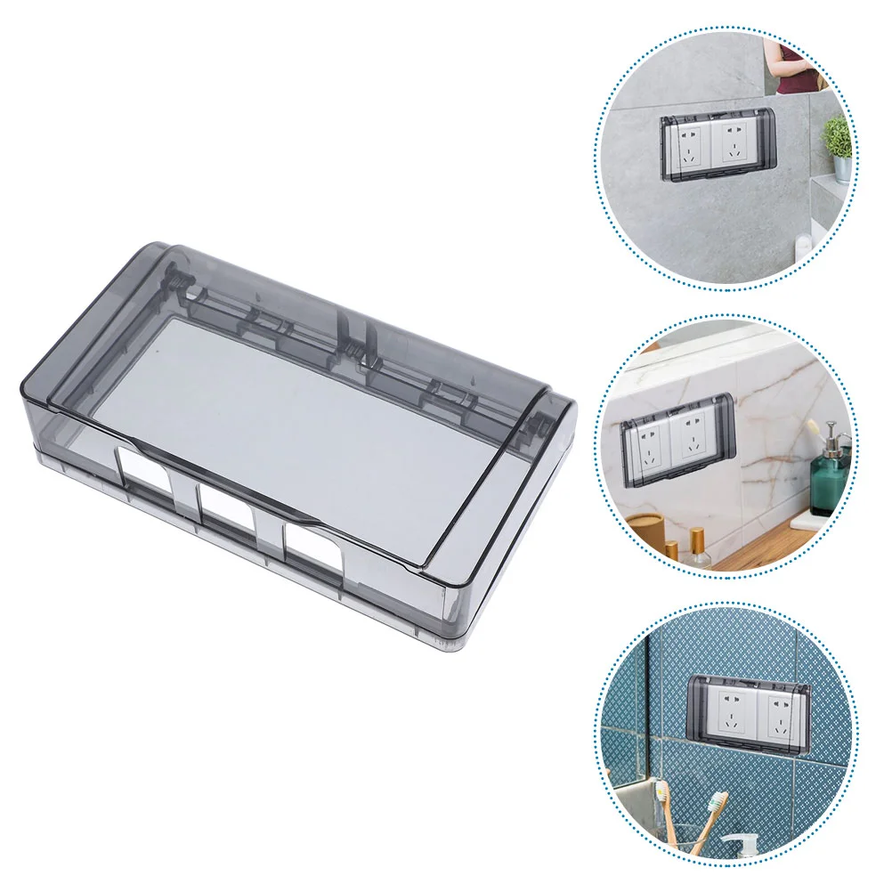 

Waterproof Socket Box 118 Type Outlet Covers Wall Panel Protector Bathroom Kitchen Electrical Safety Accessories