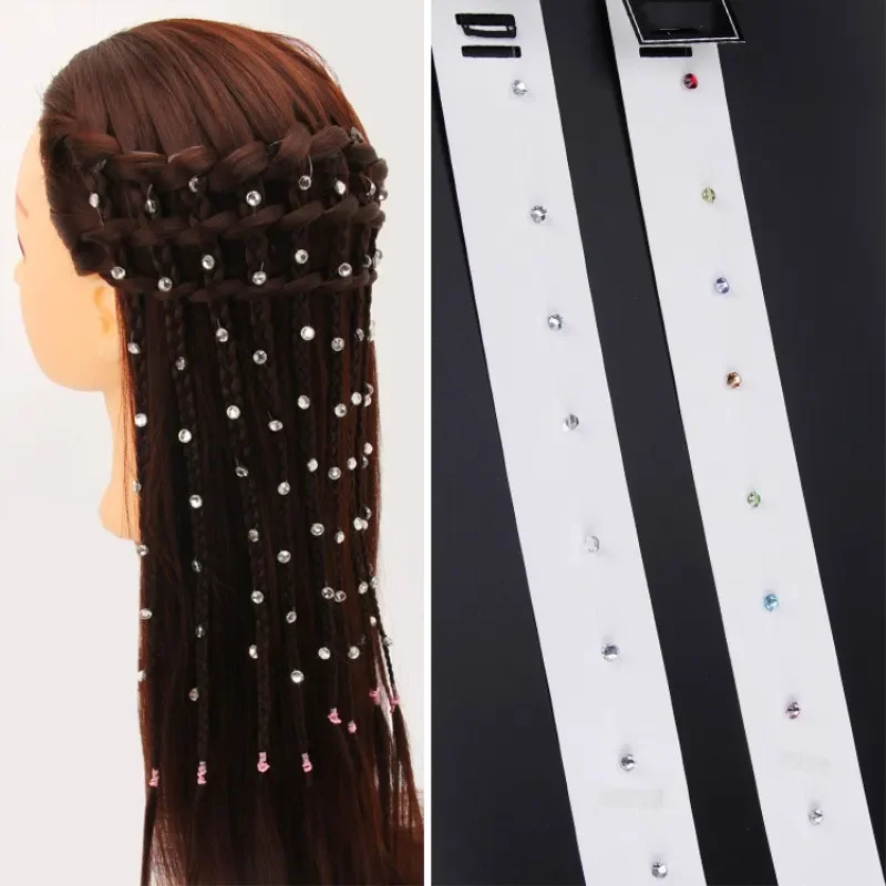 1Pc BB Clip Hair Ties Hair Pins  Clips Fish Line Rhinestone Hair Accessories Wedding Party for Women Girls Headwear