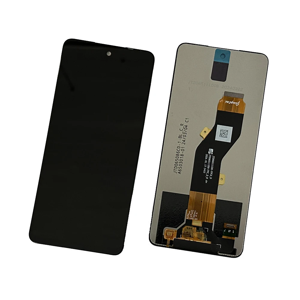 6.6 Inch Black For ZTE Axon 60 Lite LCD DIsplay Touch Screen Digitizer Panel Assembly Replacement Parts For ZTE V60 Design LCD