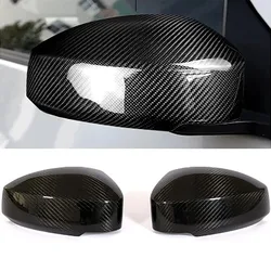 For Nissan 350Z 2004-2007 Real Replacement carbon fiber Side Wing View mirror Cover shell Cap Housing Kit