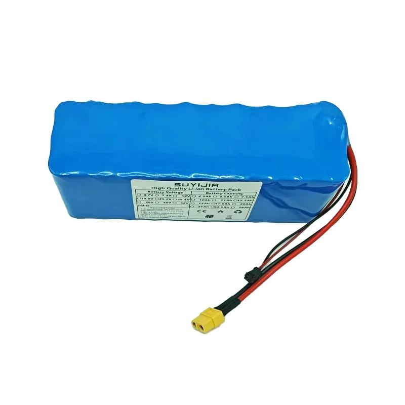 10S3P 36V7.5Ah Electric Scooter Bicycle Battery 18650 Power Battery Pack Suitable for Electric Scooter Bicycle Equipped with BMS