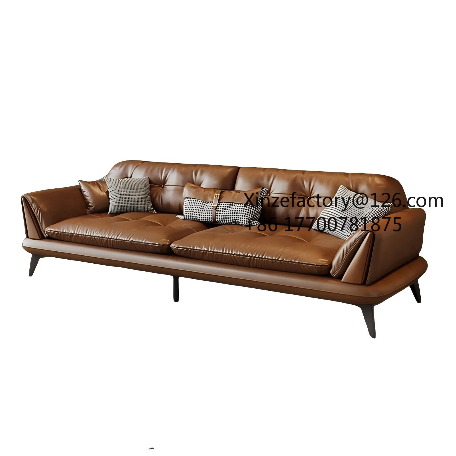 Factory Direct 2026 Top Rated Office Sofa Leather Business Rest Area VIP Reception Bank Meeting Room Sofa Coffee Table Combinati