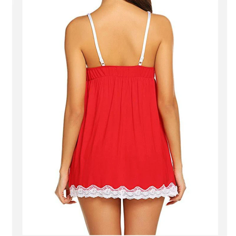 

Sexy Night Woman Nightie Lace Women's Nightgown Suspender Women's Pajamas Dress Very Sexy Adult Female Night Dress Sexy Lingеrie