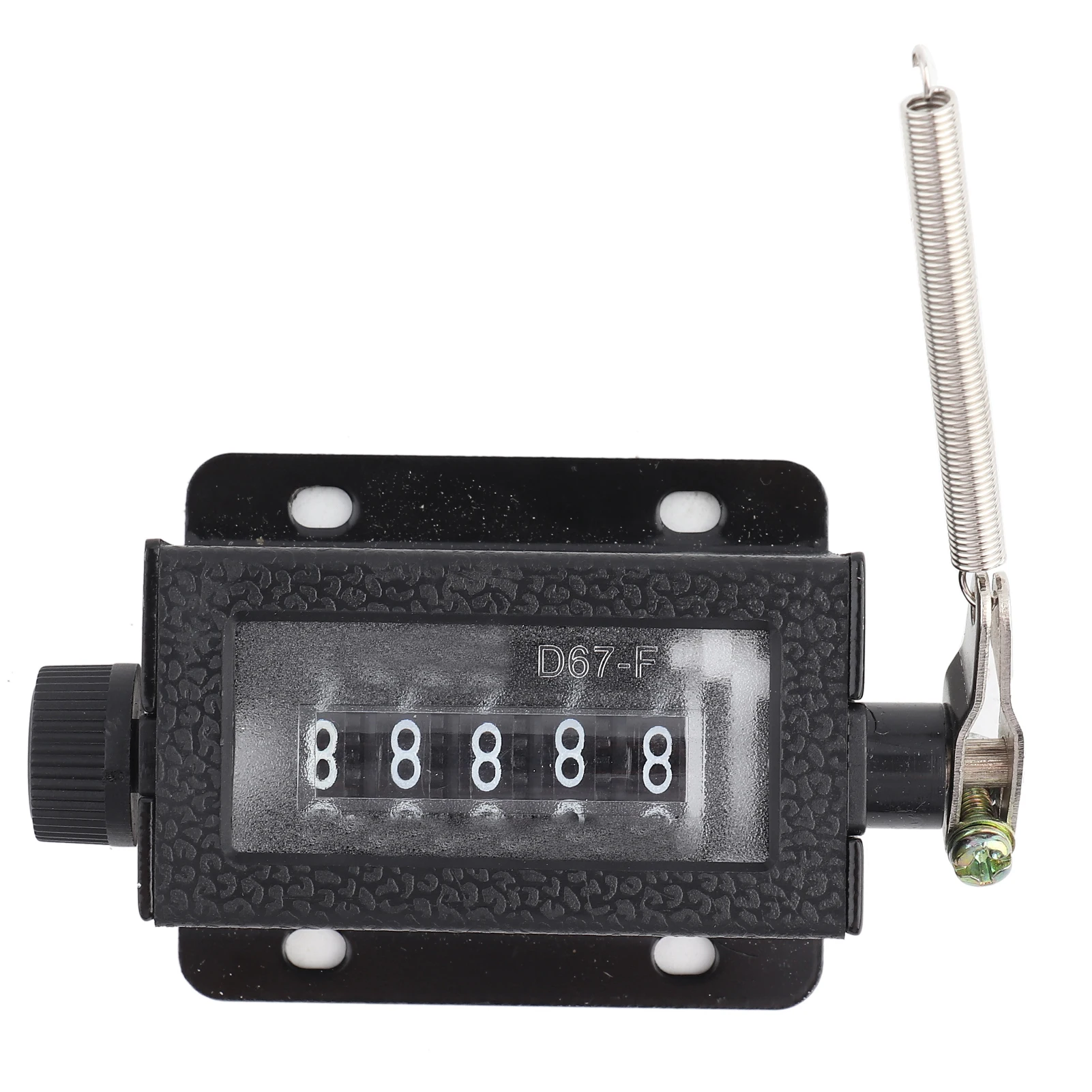 D67‑F 5 Digit Mechanical Resettable Manual Hand Pull Stroke Tally Counter digit counter Pull Stroke Counter Mechanical Counter