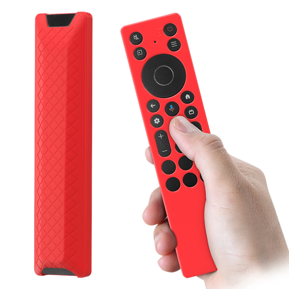 

Silicone Remote Control Case for TCL RC923A/RC813A with Lanyard Remote Control Protect Case Television RC Shell TV Supplies Tool