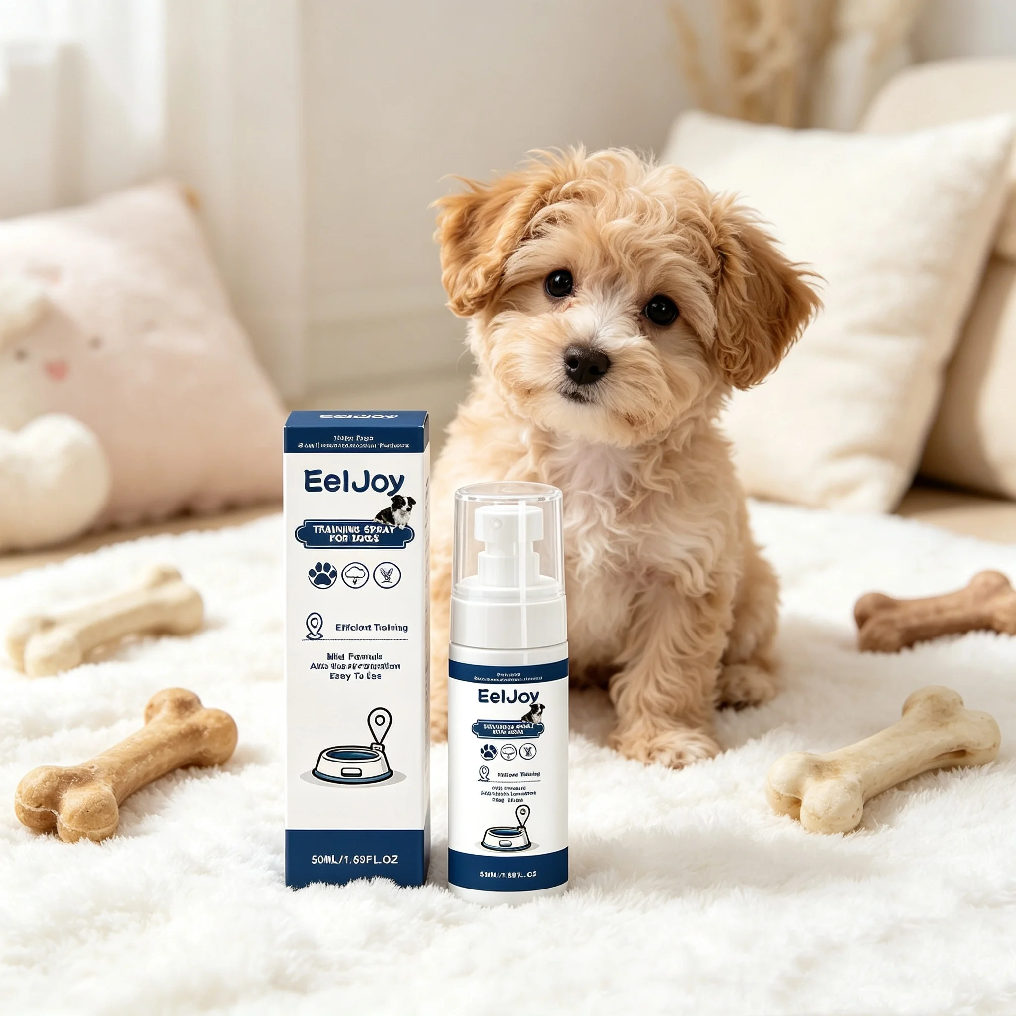 Professional Puppy Toilet Training Spray Mild Pheromone Scent Quick Identify The Correct Indoor Location Home Dog Training Spray