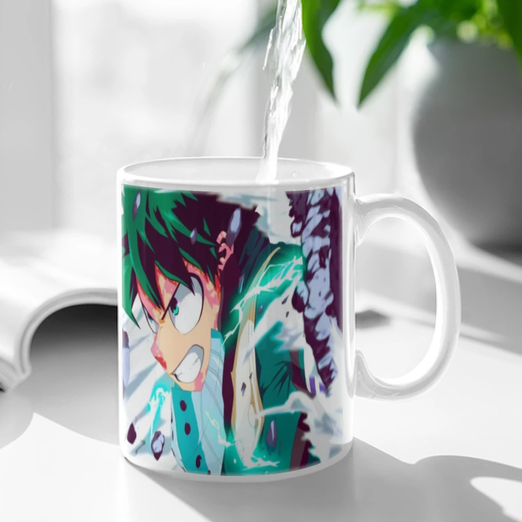 My Hero Academia 11oz Funny Ceramic Coffee Mug Tea Milk Cup For Novetly Creativity Gift