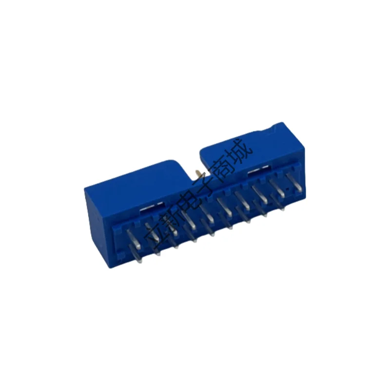 Foxconn-Extremo de placa azul, HLL2101-CBC2D-4H, USB3.0, 19 pines, ranura Simple Bull