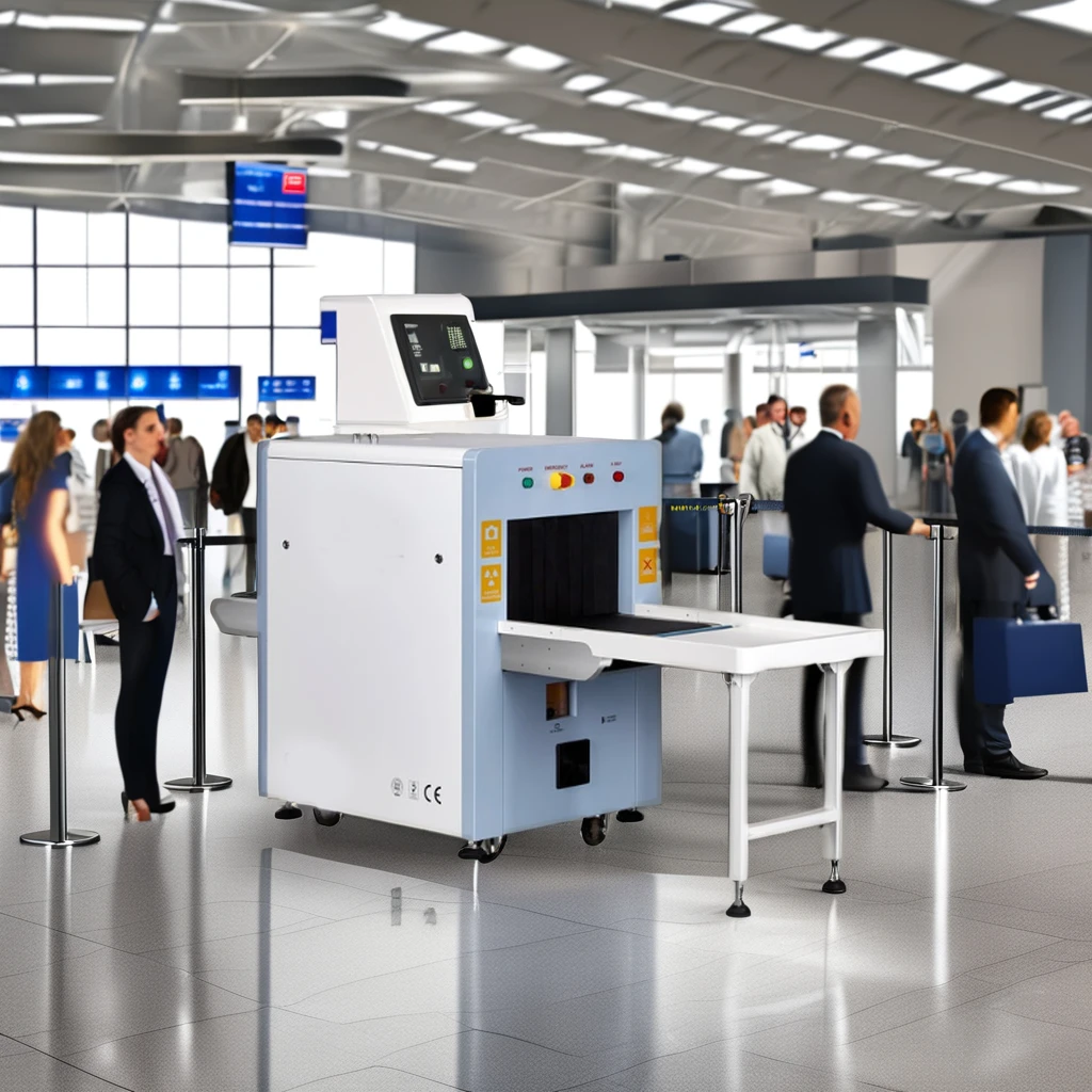 ROHS Certified X-Ray Scanner Machine For Airport Security Parcel Hand Bag Inspection Metal Detector Screening Systems