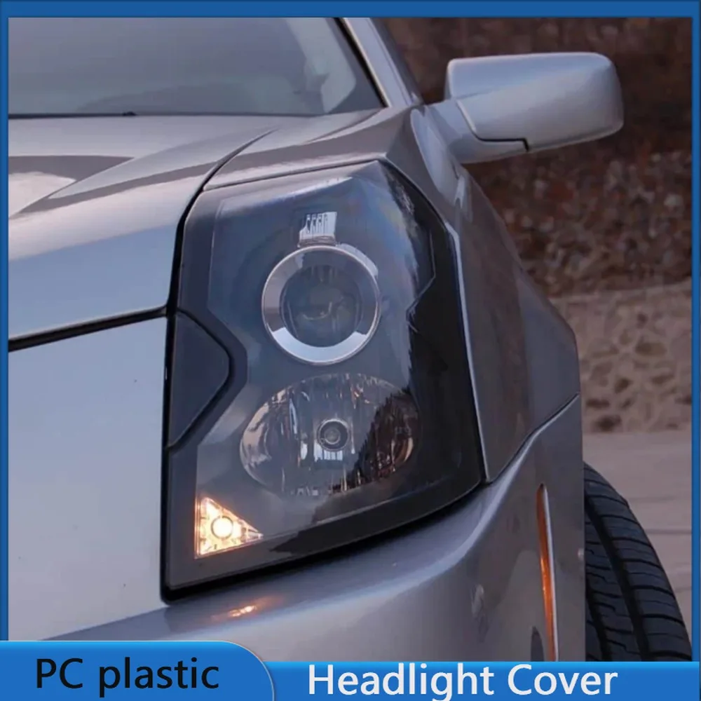 

For Cadillac CTS 2005 2006 Year Front Headlight Cover Transparent Lampshade Headlamp Lens Shell Body Kit Accessories