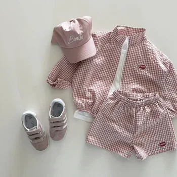 Kids Plaid Summer Set 1