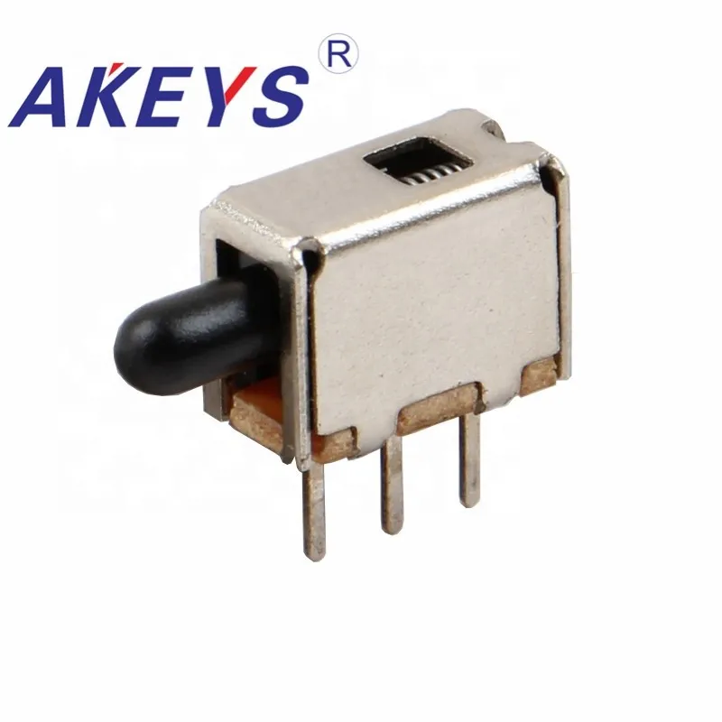 10PCS  PS-12D33 A05 Straight key switch Push Button Power Switch without lock