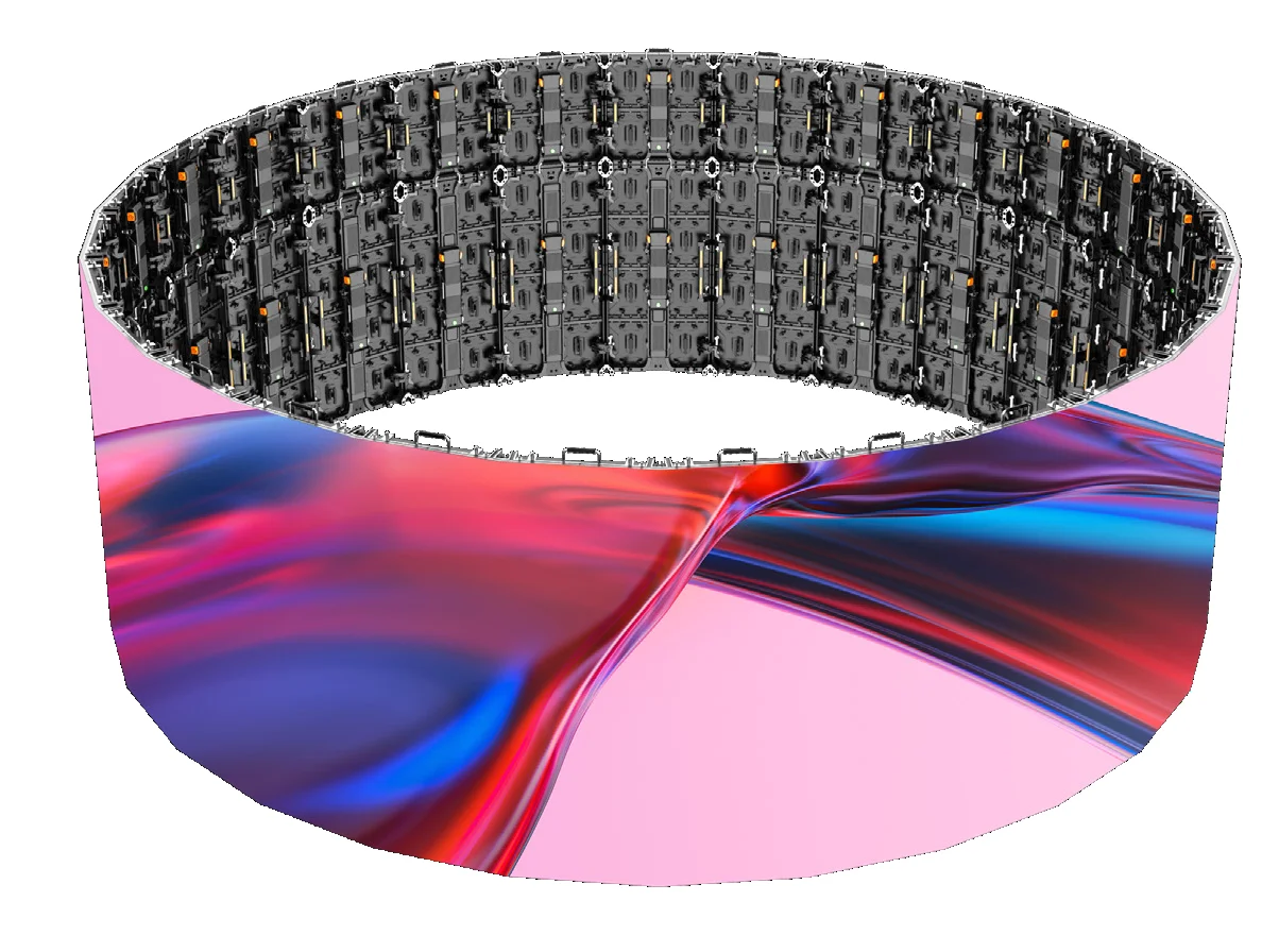 LED عرض Vcore 500x500 مللي متر داخلي في الهواء الطلق المرحلة خلفية جدار الفيديو P2.6 P2.9 P3.91 P4.81 شاشة تأجير الربط سلس