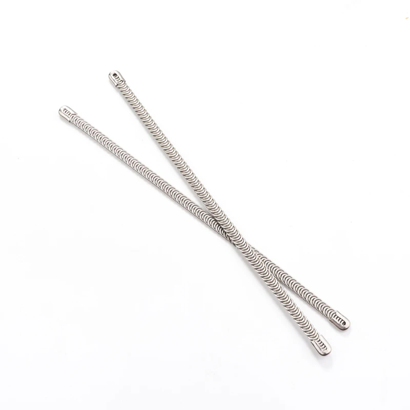 10pcs/lot Width 6mm 20cm Galvanized Steel Wire Spiral Boning Sprial Steel Boning for Corset Making Wedding Dress DIY Sewing