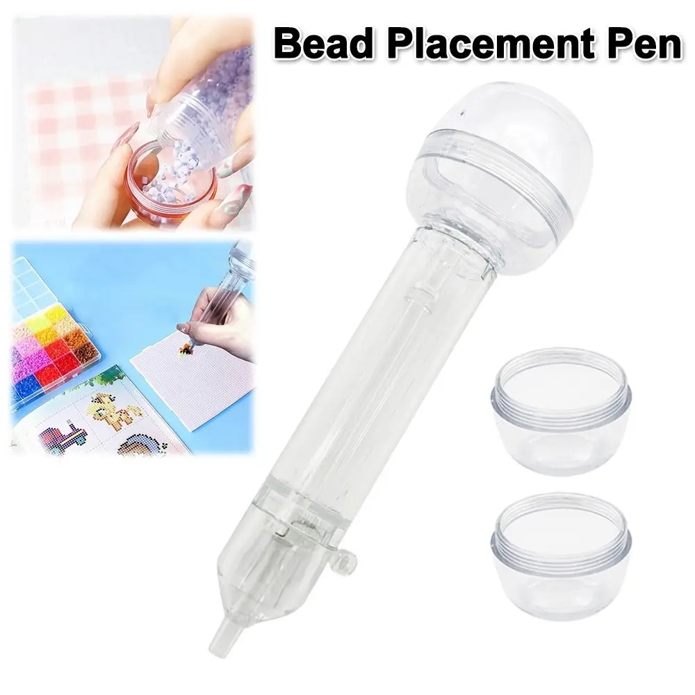 2.6mm Tip Bead Placement Pen Automatic Press Perler Hama Beads Pen Crafts Maker DIY Beads Craft Projects Fuse Beads Pen Kids