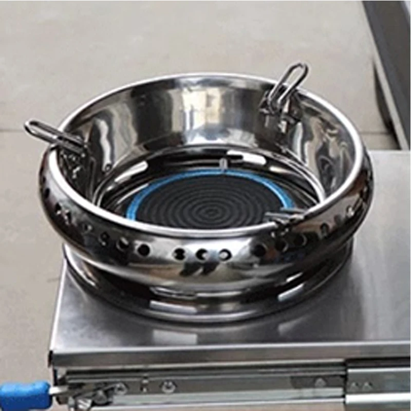 RV external pull-out gas stove Car outdoor kitchen retractable gas stove Stainless steel stove RV modification