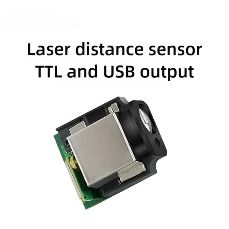 2PCS Laser Distance Sensor Industrial Module High-Precision TTL/485 Serial Port Analog Quantity